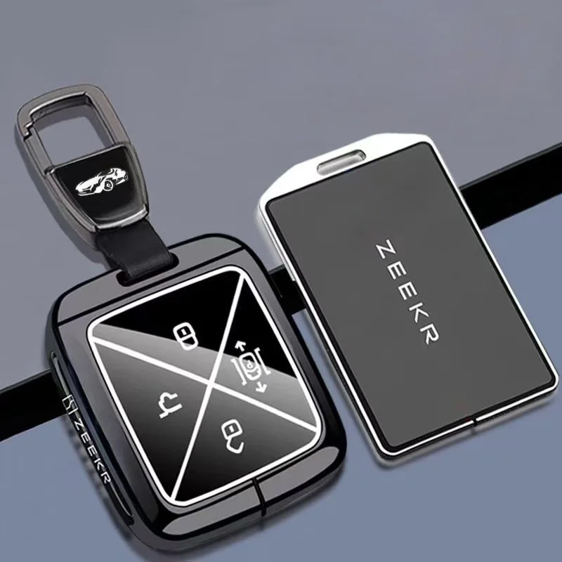 Zinc Alloy Car Key Case fob for ZEEKR 001 001FR 7X MIX 007 X 009 Remote Decoration Cover Shell Keychain Ring Holder Accessories
Zinc Alloy Car Key Case fob for ZEEKR 001 001FR 7X MIX 007 X 009 Remote Decoration Cover Shell Keychain Ring Holder Accessories