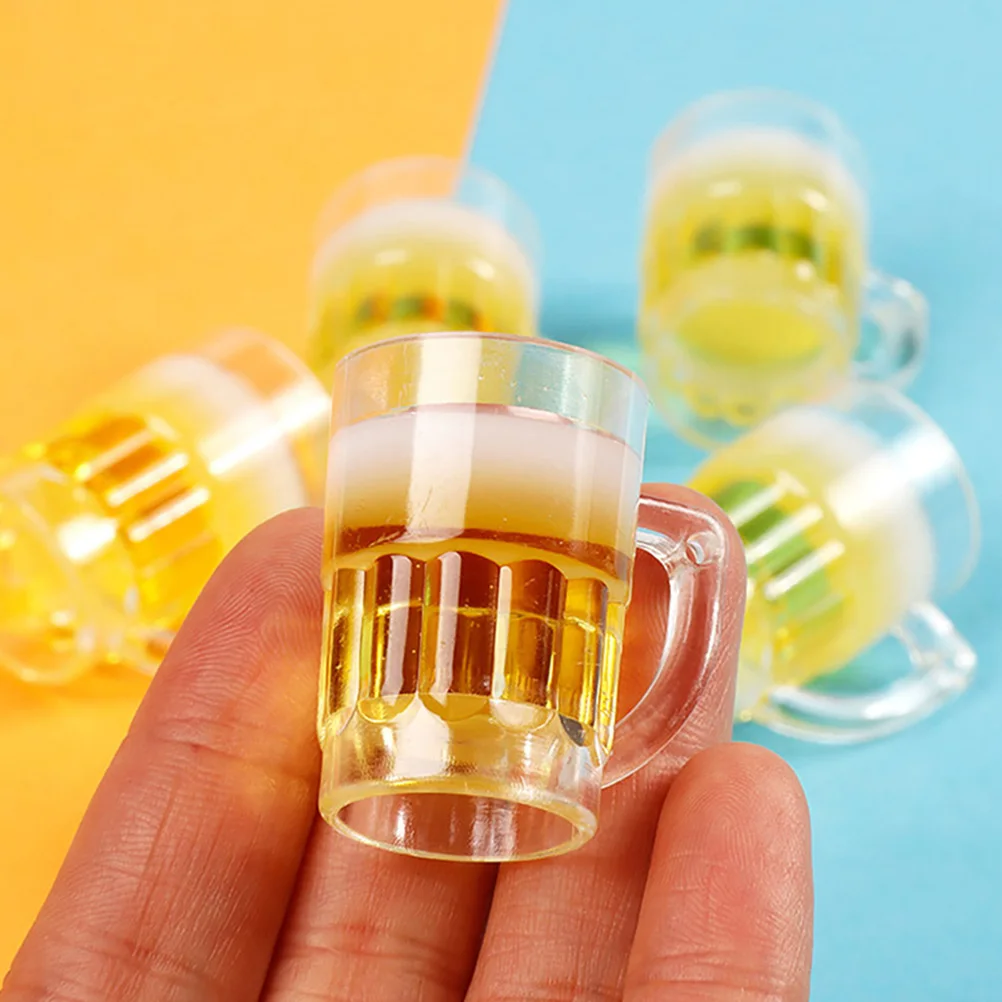 12pcs Beer Mugs Realistic Resin Simulation Decorative Mini Beer Cup Dollhouse Tiny Home Ornaments Scene
12pcs Beer Mugs Realistic Resin Simulation Decorative Mini Beer Cup Dollhouse Tiny Home Ornaments Scene