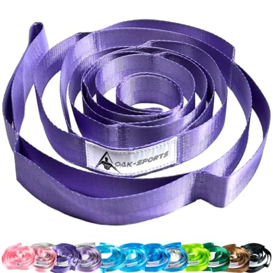 Stretching Strap Yoga Strap for Physical Therapy with 10 Loops Non-Elastic Stretch Band for Pilates Dance Gymnastics Workout Gu
Stretching Strap Yoga Strap for Physical Therapy with 10 Loops Non-Elastic Stretch Band for Pilates Dance Gymnastics Workout Gu