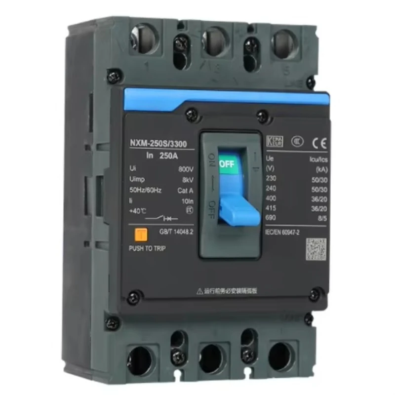 Автоматический выключатель в литом корпусе NXM-400S/3300 350А, 3-полюсный
Автоматический выключатель в литом корпусе NXM-400S/3300 350А, 3-полюсный