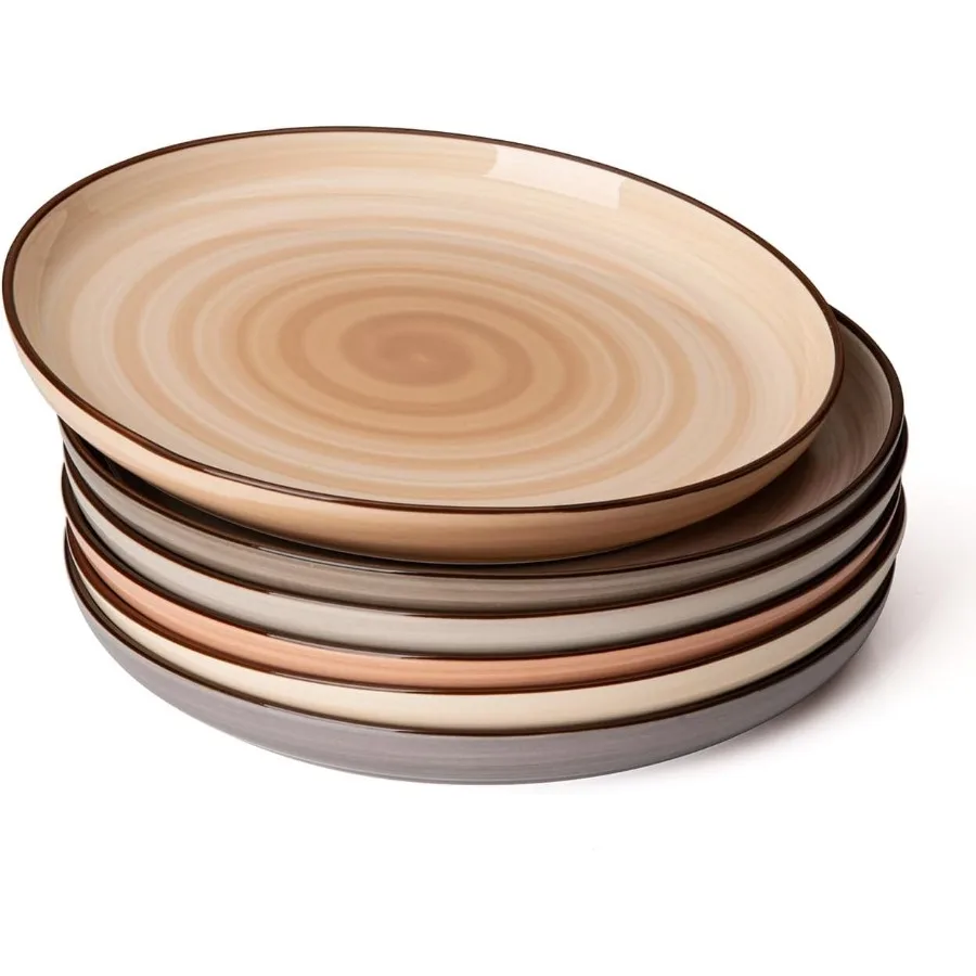 7.4 Inch Porcelain Dessert Plates Round Salad Appetizer Plate Set for Kitchen Small Dishwasher and Microwave Safe Ideal for Din
7.4 Inch Porcelain Dessert Plates Round Salad Appetizer Plate Set for Kitchen Small Dishwasher and Microwave Safe Ideal for Din