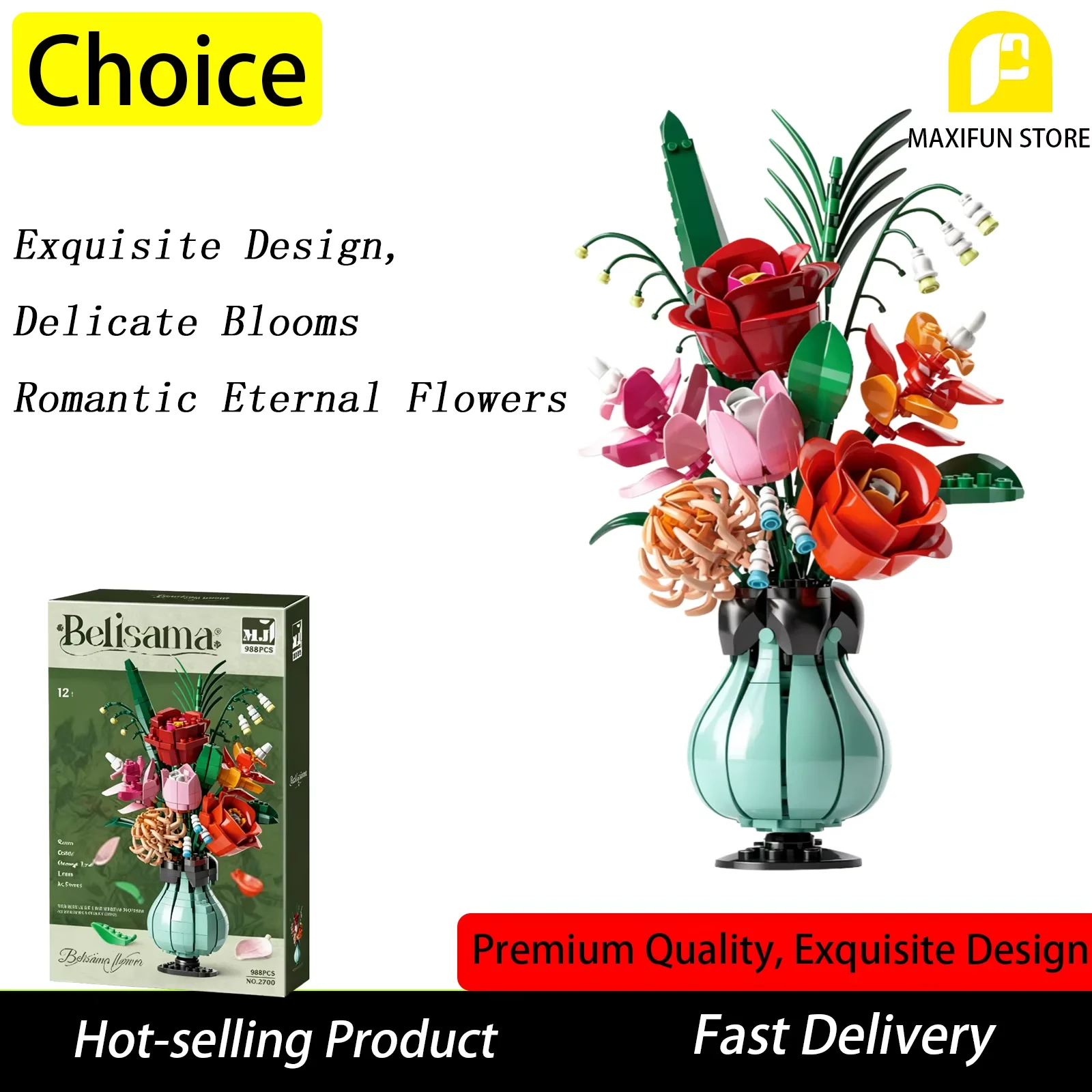 560 шт. набор строительных блоков для букета с вазой для цветов, модель «сделай сам», декоративная роза, романтический подарок для взрослых для подруги, детские игрушки
560 шт. набор строительных блоков для букета с вазой для цветов, модель «сделай сам», декоративная роза, романтический подарок для взрослых для подруги, детские игрушки