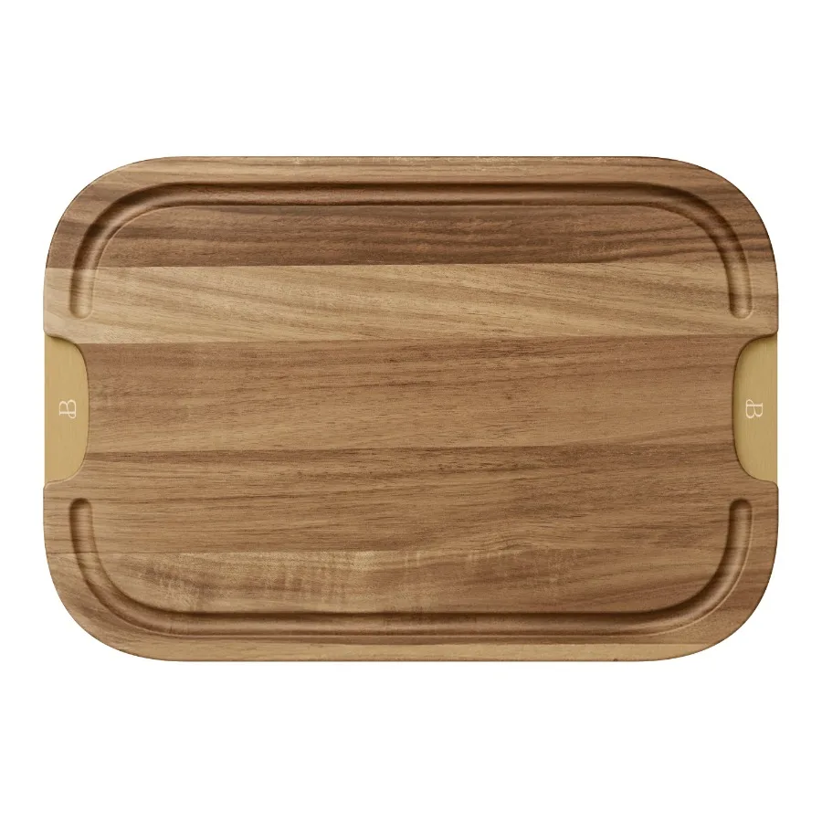 Reversible Acacia 11" x 16" Wood Cutting and Serving Board by Drew Barrymore
Reversible Acacia 11" x 16" Wood Cutting and Serving Board by Drew Barrymore