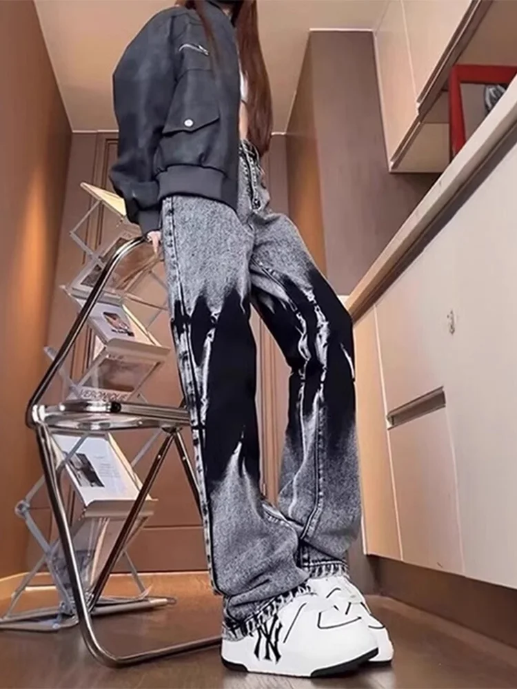 Мужские джинсы American Dyed Knife, осенне-зимние, зауженные, прямые, с легким расклешением, в стиле High Street, молодежный фэшн
Мужские джинсы American Dyed Knife, осенне-зимние, зауженные, прямые, с легким расклешением, в стиле High Street, молодежный фэшн