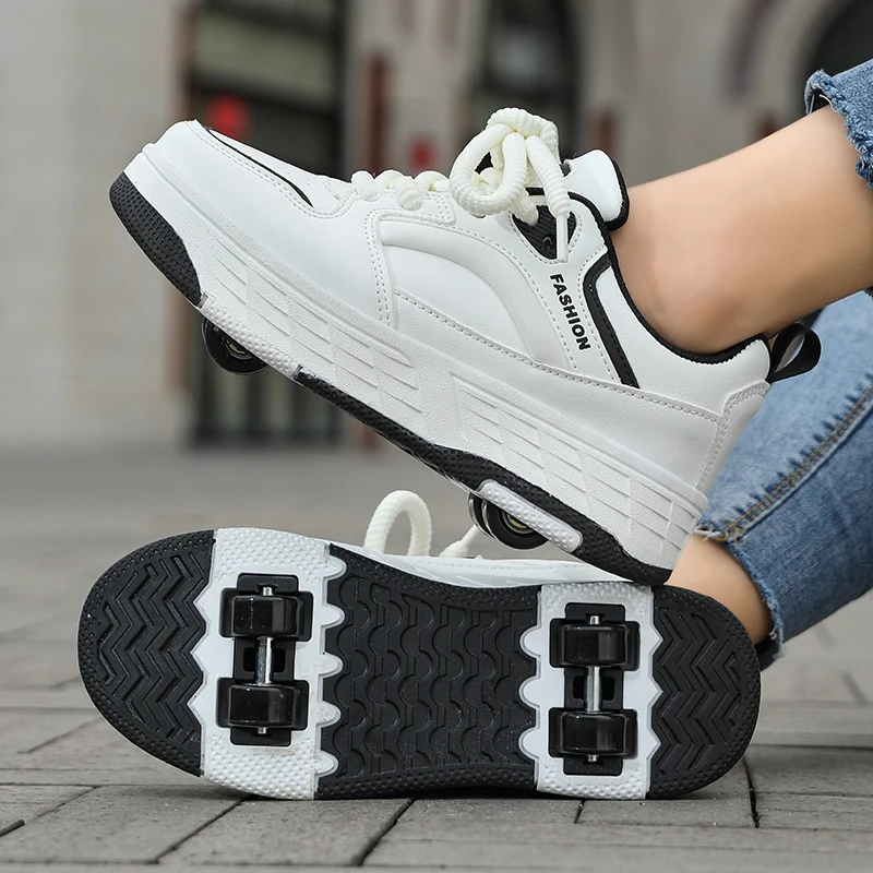 Viral Kids' Heelys (новинка): 4 колеса для девочек, 2 колеса для мальчиков — студенческие трансформируемые туфли на роликах на колесиках
Viral Kids' Heelys (новинка): 4 колеса для девочек, 2 колеса для мальчиков — студенческие трансформируемые туфли на роликах на колесиках