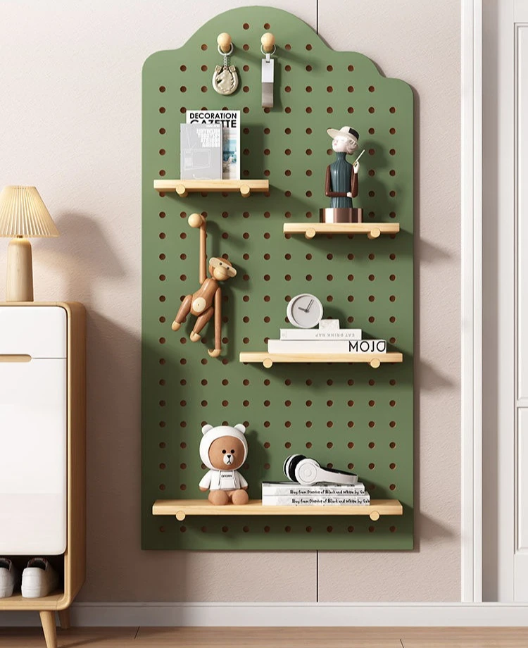 Solid Wood Perforated Board Rental House Entrance Hanging Board Partition Wooden Full Set Wall Fan-shaped Perforated Board
Solid Wood Perforated Board Rental House Entrance Hanging Board Partition Wooden Full Set Wall Fan-shaped Perforated Board