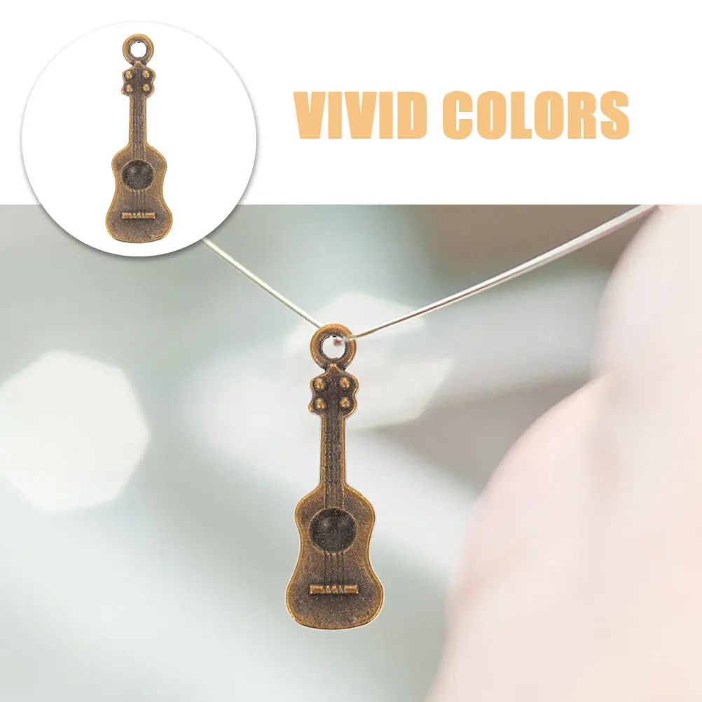 100pcs Miniature Guitar Pendants Mini Metal Crafts For Diy Phone Case Decor Charms Jewelry Making Accessories Retro Simulation
100pcs Miniature Guitar Pendants Mini Metal Crafts For Diy Phone Case Decor Charms Jewelry Making Accessories Retro Simulation