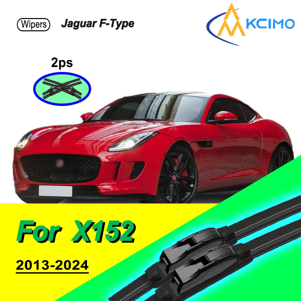 2PCS Frameless Wiper Blades for Jaguar F-Type X152 2013-2024 All-Weather Silent Exact Fit Windshield Car Accessories 2024 2023
2PCS Frameless Wiper Blades for Jaguar F-Type X152 2013-2024 All-Weather Silent Exact Fit Windshield Car Accessories 2024 2023