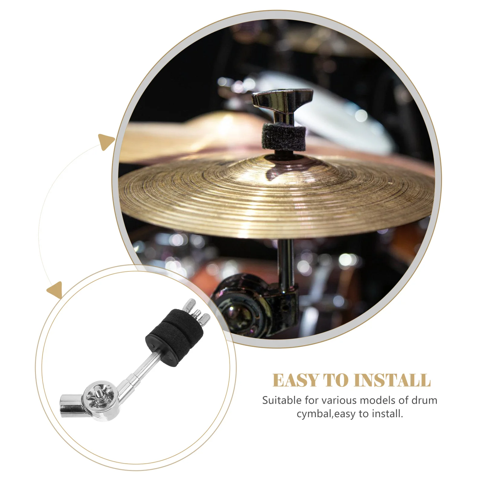 Bracket Hanging Connector Extension Clamp Zinc Alloy Cymbal Attachment Arm Boom Holder
Bracket Hanging Connector Extension Clamp Zinc Alloy Cymbal Attachment Arm Boom Holder