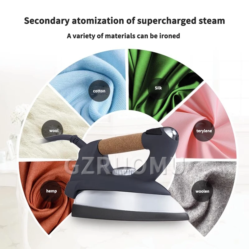 YG-901 220V Handheld Professional Hanging Press 1900W Supercharged Electric Iron 750ML Portable Adjustable Water Tank Steam Iron
YG-901 220V Handheld Professional Hanging Press 1900W Supercharged Electric Iron 750ML Portable Adjustable Water Tank Steam Iron