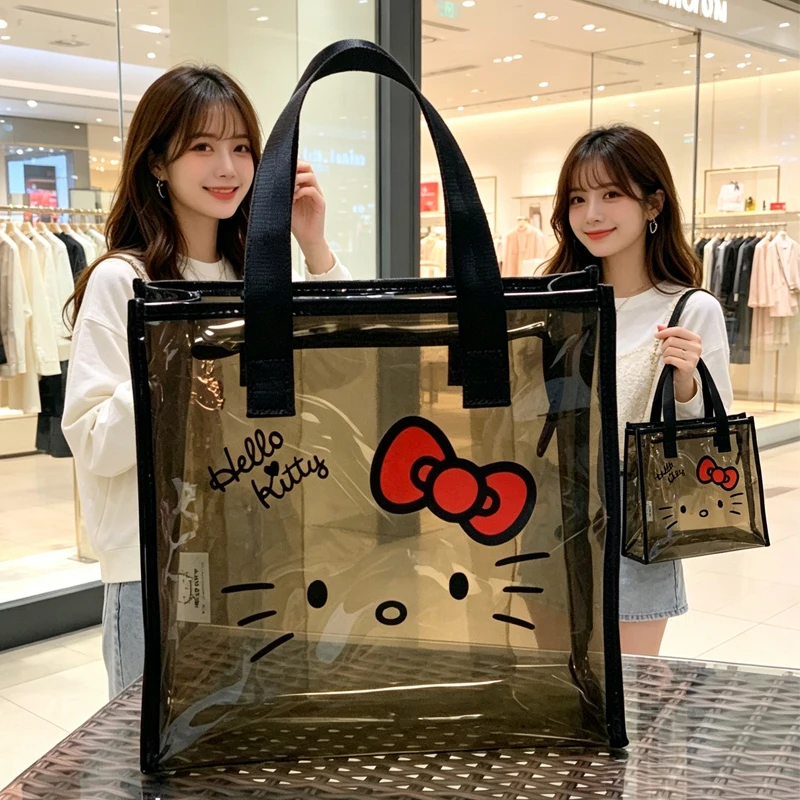 Pvc Hellokittys Cosmetic Bag New Kawaii Cartoon Water Proof Portable Wash Bag Makeup Bag Handbag Bow Large Capacity
Pvc Hellokittys Cosmetic Bag New Kawaii Cartoon Water Proof Portable Wash Bag Makeup Bag Handbag Bow Large Capacity