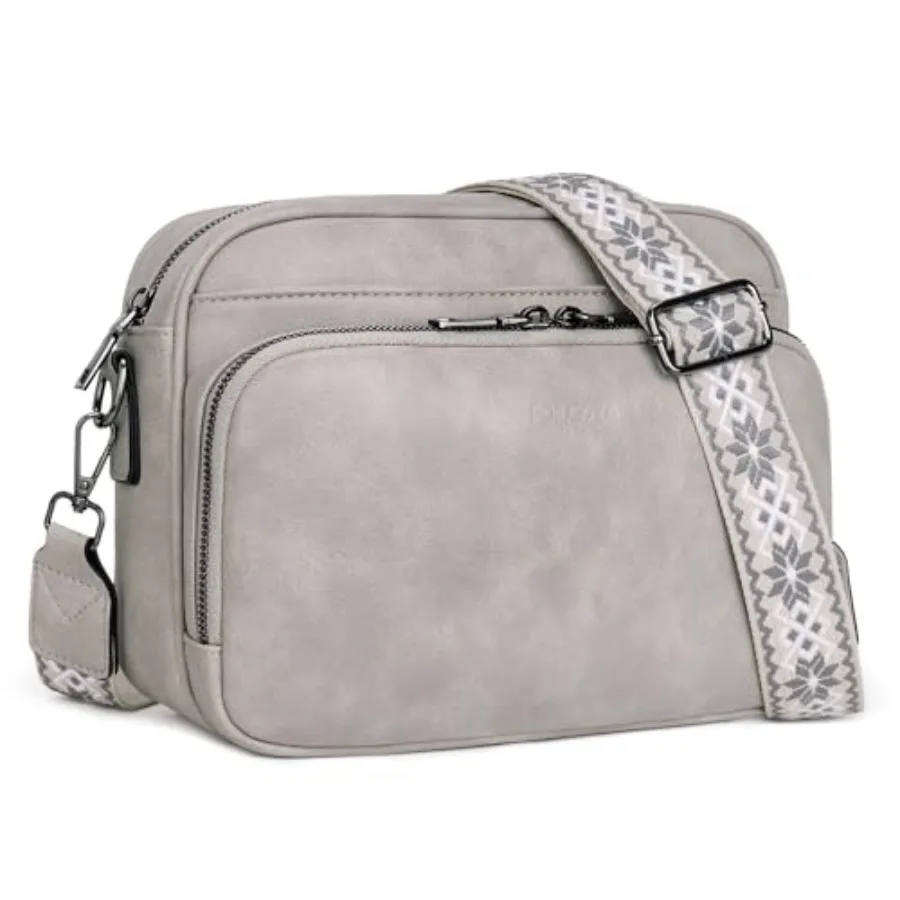 POIUGOYA Crossbody Purses for Women Trendy, Vegan Leather Medium Crossbody Bag, Women's Crossbody Travel Purse Built in Wallet
POIUGOYA Crossbody Purses for Women Trendy, Vegan Leather Medium Crossbody Bag, Women's Crossbody Travel Purse Built in Wallet