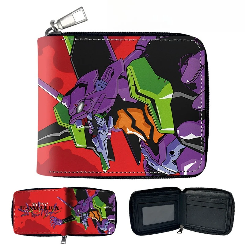 Neon Cute Genesis Classic Evangelion Unisex PU Leather Zipper Short Wallet Anime Peripheral Photo Card Holder Mini Coin Purse
Neon Cute Genesis Classic Evangelion Unisex PU Leather Zipper Short Wallet Anime Peripheral Photo Card Holder Mini Coin Purse