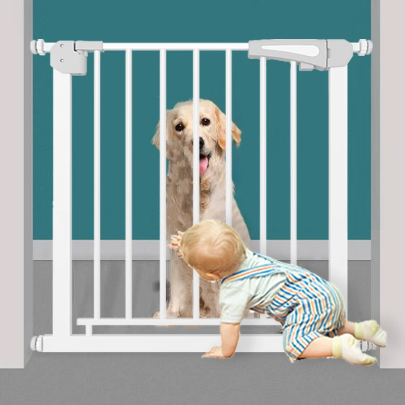 Pet Gate Dog Gate for Doorways, Stairs or House Freestanding, Metal Indoor Dog Fence
Pet Gate Dog Gate for Doorways, Stairs or House Freestanding, Metal Indoor Dog Fence