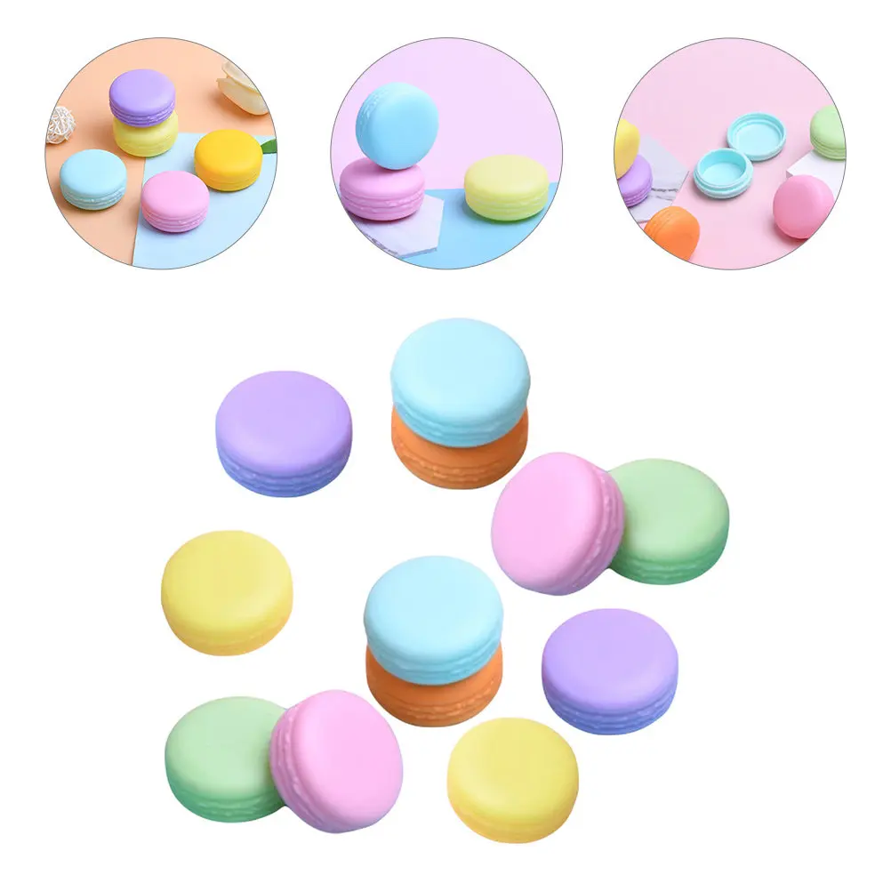 12pcs Mini Macaron Shaped Lotion Container 1 Ounce Glass Jar With Lid For Travel Jewelry Storage Face Cream Eye Cream Portable
12pcs Mini Macaron Shaped Lotion Container 1 Ounce Glass Jar With Lid For Travel Jewelry Storage Face Cream Eye Cream Portable