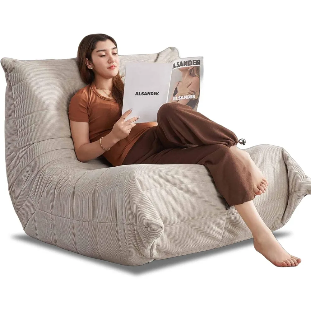 Modern Living Room, Adult Bean Bag Floor Sofa, Super Soft and Comfortable Memory Foam Lazy Sofa, Togo Recliner Furniture
Modern Living Room, Adult Bean Bag Floor Sofa, Super Soft and Comfortable Memory Foam Lazy Sofa, Togo Recliner Furniture