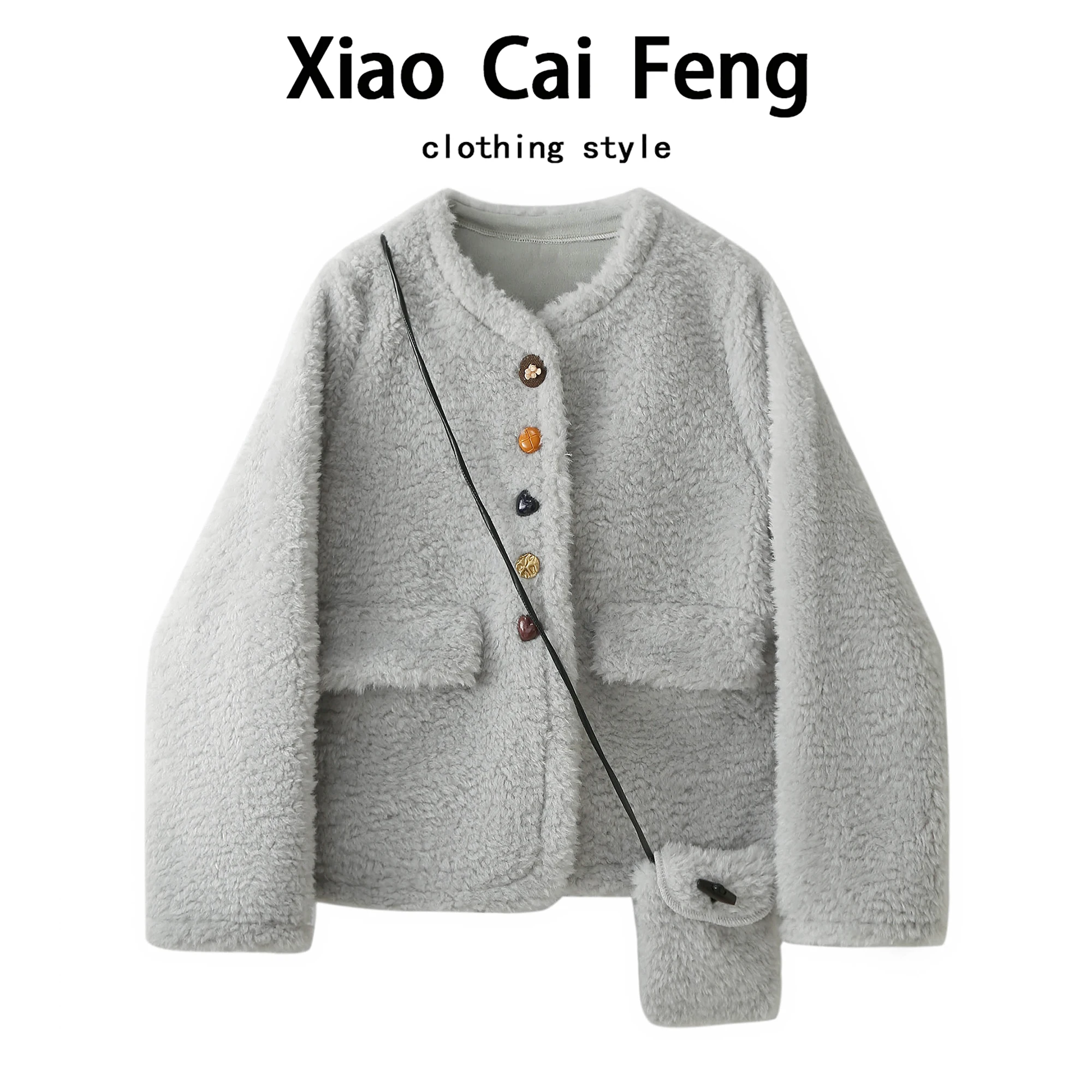 Корейская шуба из овечьего меха, женское зимнее пальто с сумкой, модный антивозрастной кожаный меховой топ с пышным мехом
Корейская шуба из овечьего меха, женское зимнее пальто с сумкой, модный антивозрастной кожаный меховой топ с пышным мехом