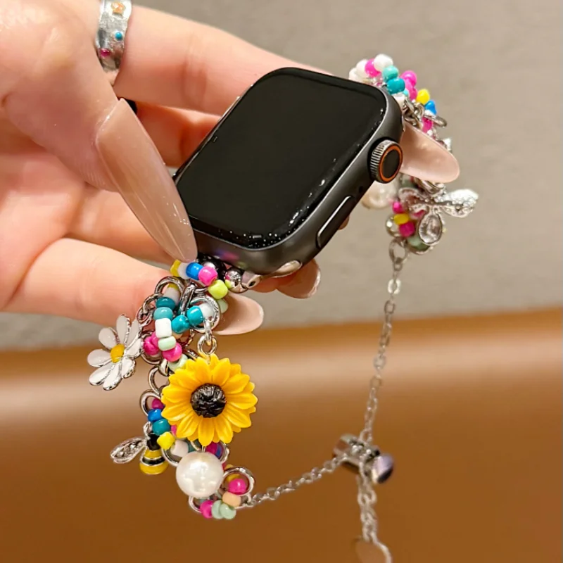 Retro luxury style watch strap compatible with iWatch watch strap 38mm 40mm 41mm 42mm 44mm 45mm 49mm fashionable handmade watch
Retro luxury style watch strap compatible with iWatch watch strap 38mm 40mm 41mm 42mm 44mm 45mm 49mm fashionable handmade watch