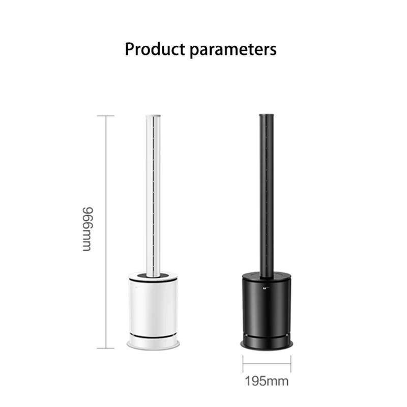 Air Purifying Fan, Tower Floor Bladeless Fan, Ultra-quiet, Intelligent Temperature Control, Dual-purpose.
Air Purifying Fan, Tower Floor Bladeless Fan, Ultra-quiet, Intelligent Temperature Control, Dual-purpose.