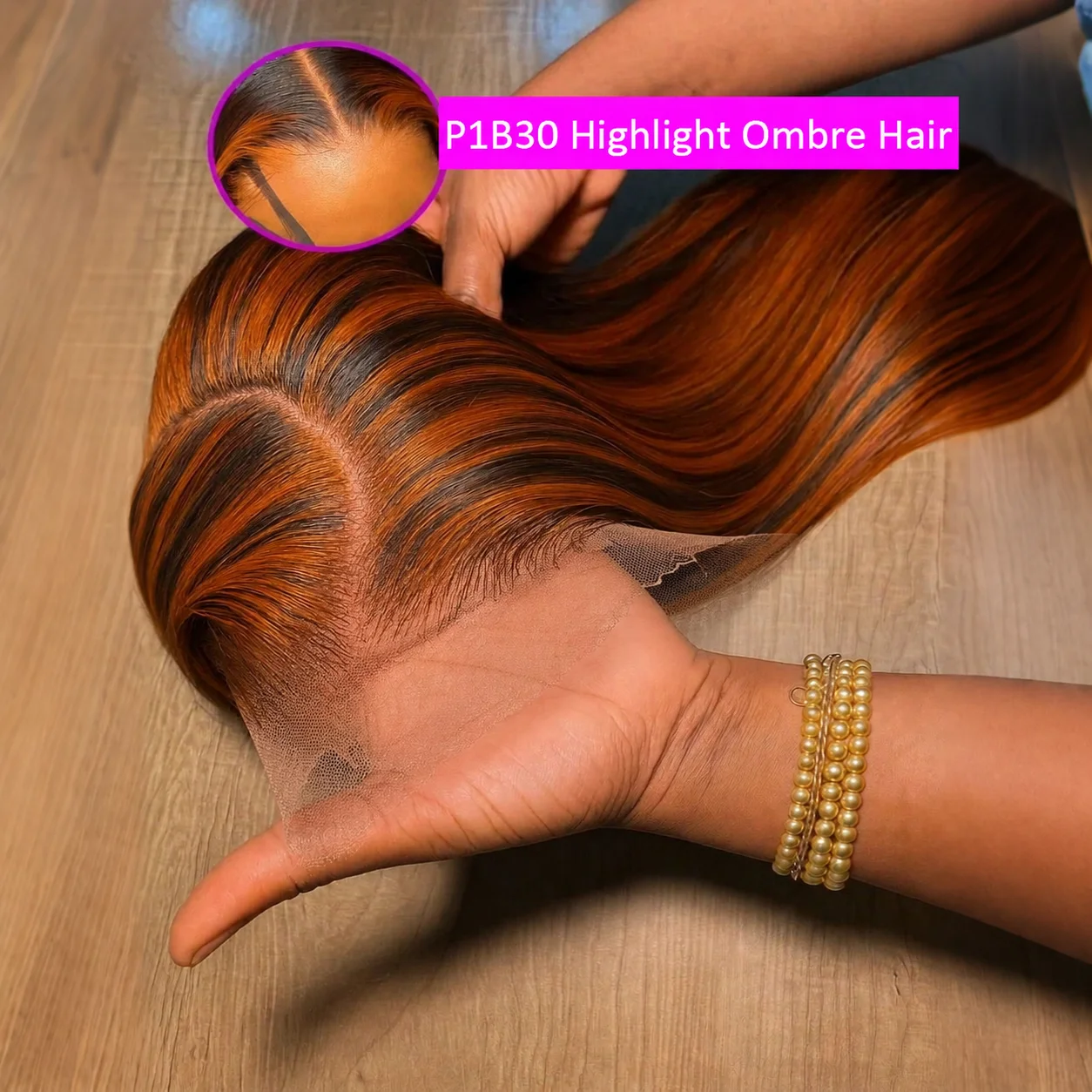 34 36 Inch F1B/30 Highlight Ombre Wigs 13x6 Bone Straight Lace Front Wig Human Hair Ombre Brown With Black Colored Human Hair Wig 250%
34 36 Inch F1B/30 Highlight Ombre Wigs 13x6 Bone Straight Lace Front Wig Human Hair Ombre Brown With Black Colored Human Hair Wig 250%