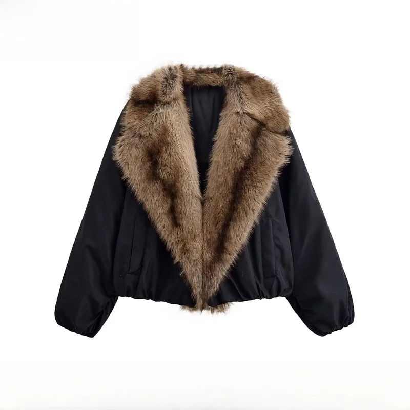 Faionable Street Sle женское тюре с меховым воротником, Новое поступление, осень-зима, полиэфирное волокно, 00% универсальное ZR Sle
Faionable Street Sle женское тюре с меховым воротником, Новое поступление, осень-зима, полиэфирное волокно, 00% универсальное ZR Sle