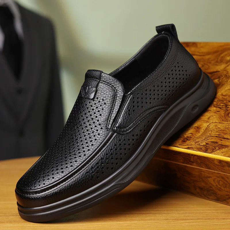 Breathable Loafers High Quality Casual Leather Business Shoes Mens Walking Flats Outdoor Antiskid Oxford Shoes 2026 New
Breathable Loafers High Quality Casual Leather Business Shoes Mens Walking Flats Outdoor Antiskid Oxford Shoes 2026 New