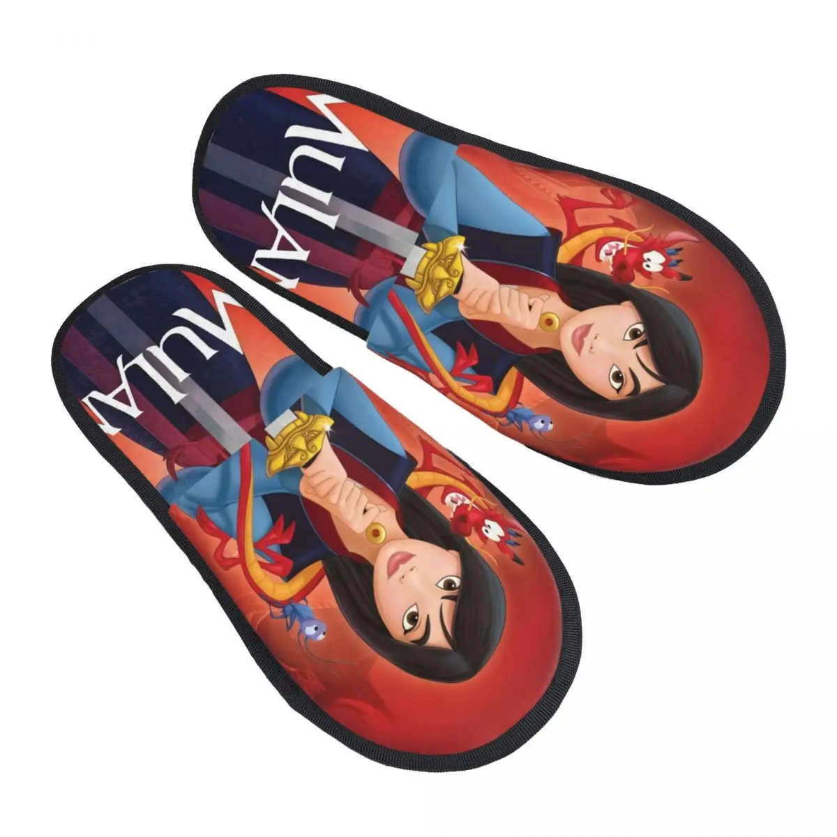 Custom Mulan Soft Scuff Memory Foam Slippers Women Princess Cartoon Hotel House Shoes
Custom Mulan Soft Scuff Memory Foam Slippers Women Princess Cartoon Hotel House Shoes