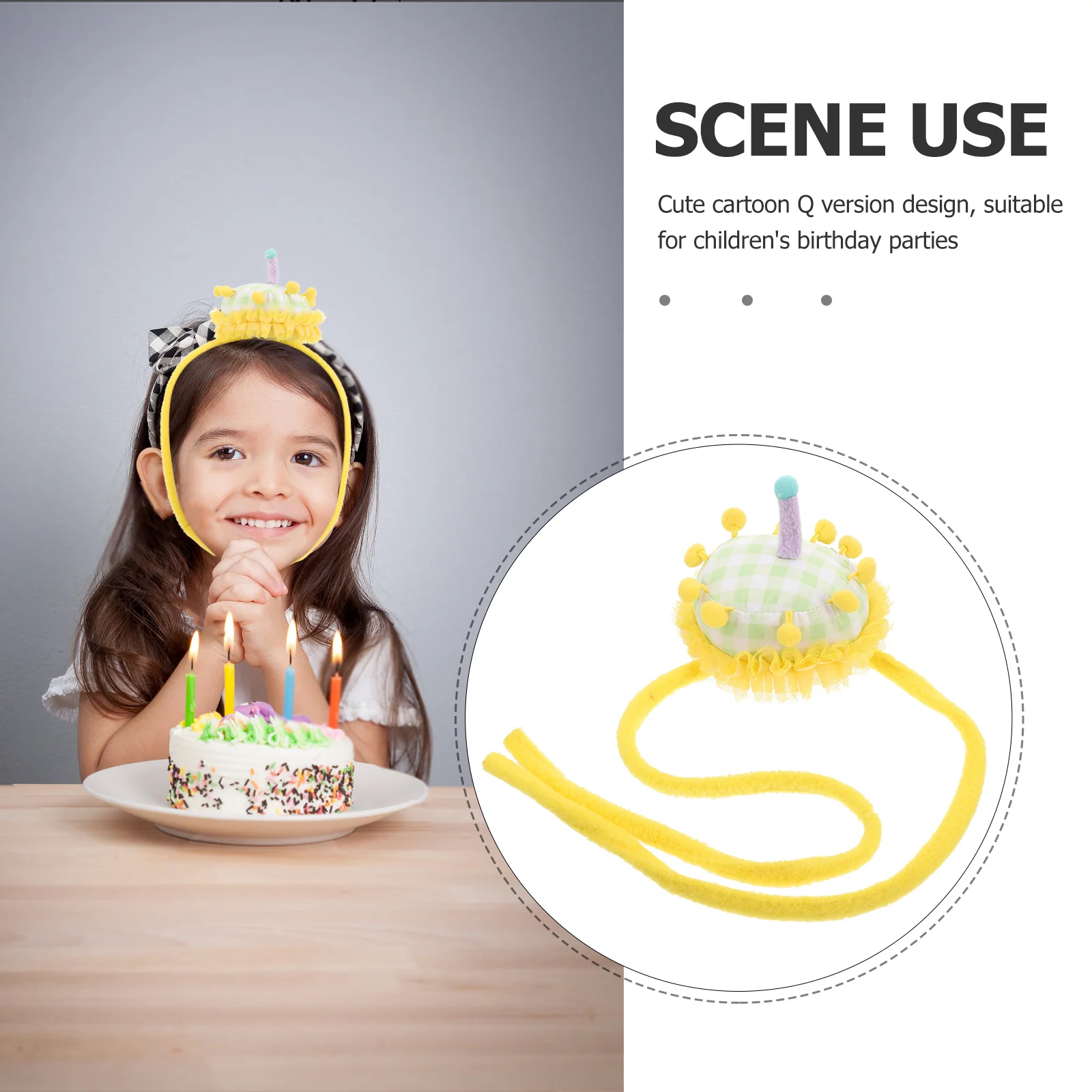 Lovely Cartoon Headband Birthday Cake Kids Hair Accessories Girls Party Favor Material Adjustable Fit Carnival
Lovely Cartoon Headband Birthday Cake Kids Hair Accessories Girls Party Favor Material Adjustable Fit Carnival