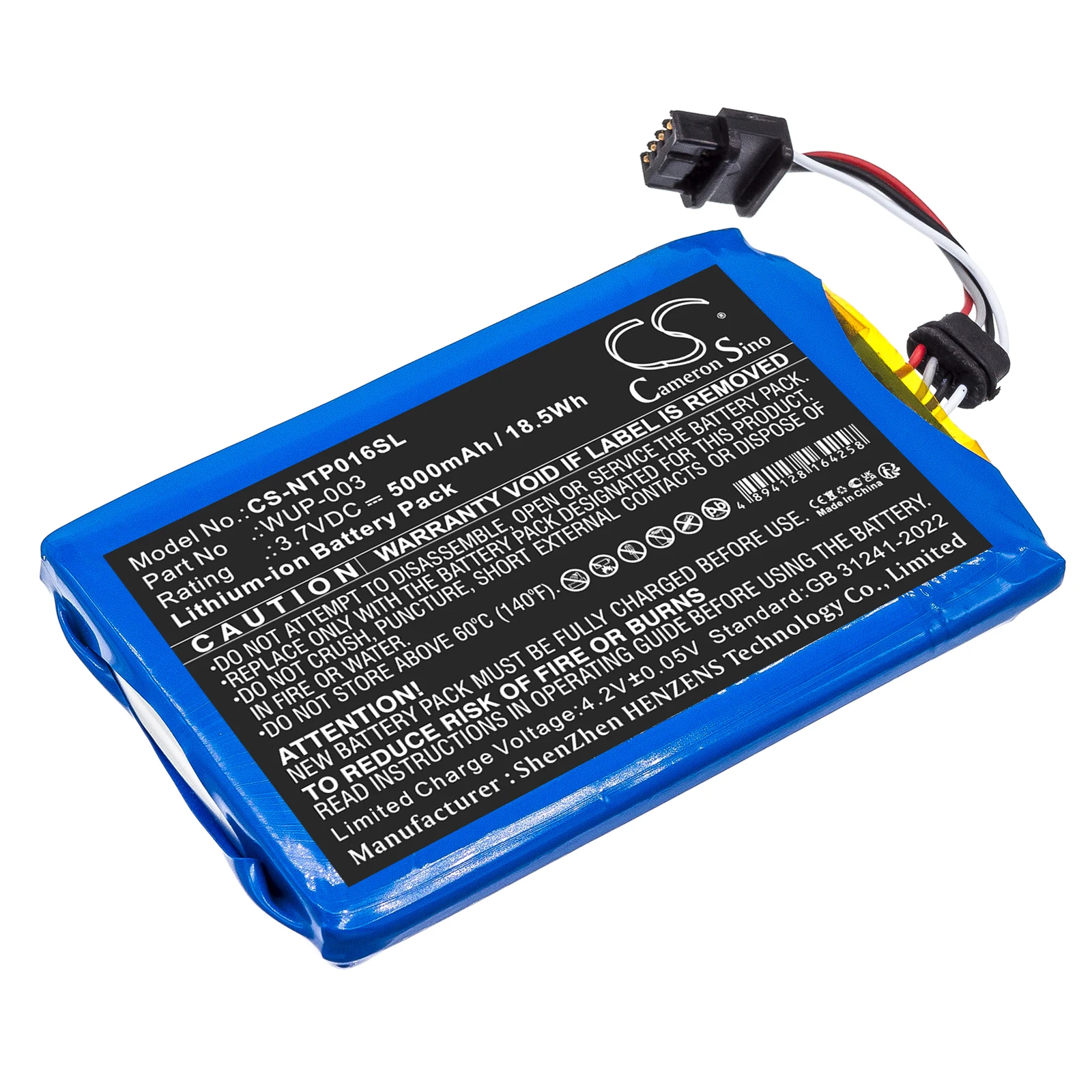 CS Replacement Battery for Nintendo Wii U GamePad WUP-003 PN:WUP-003 5000mAh / 18.5Wh
CS Replacement Battery for Nintendo Wii U GamePad WUP-003 PN:WUP-003 5000mAh / 18.5Wh