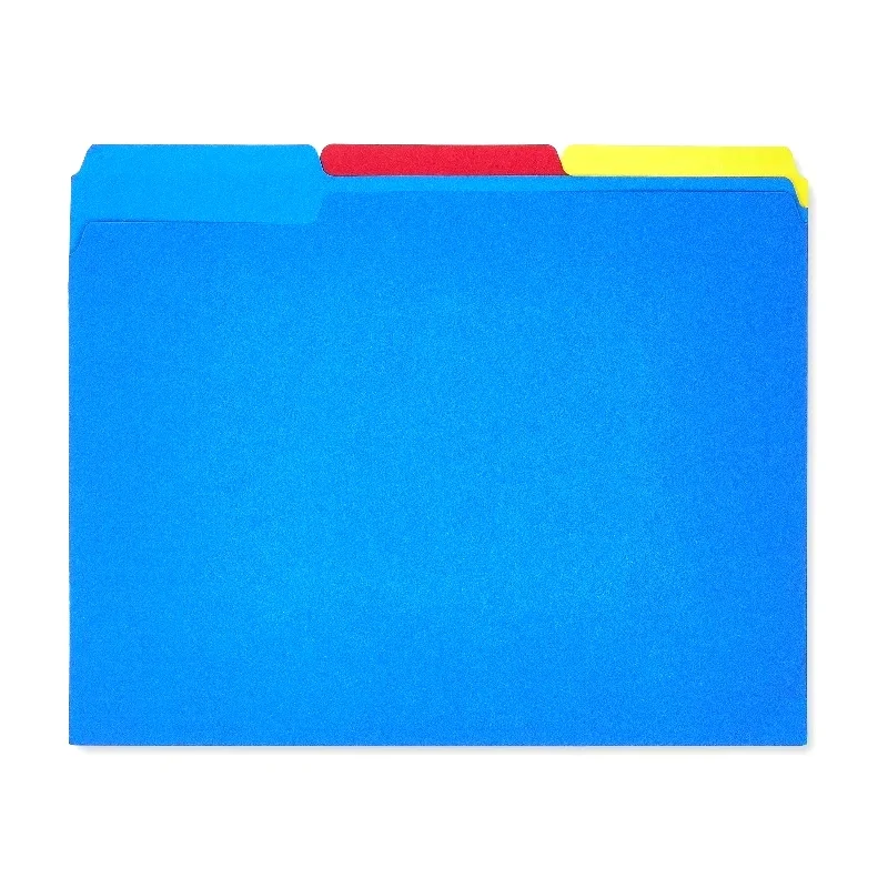 File Folders, Letter Size, Assorted Colors, 25 Count
File Folders, Letter Size, Assorted Colors, 25 Count