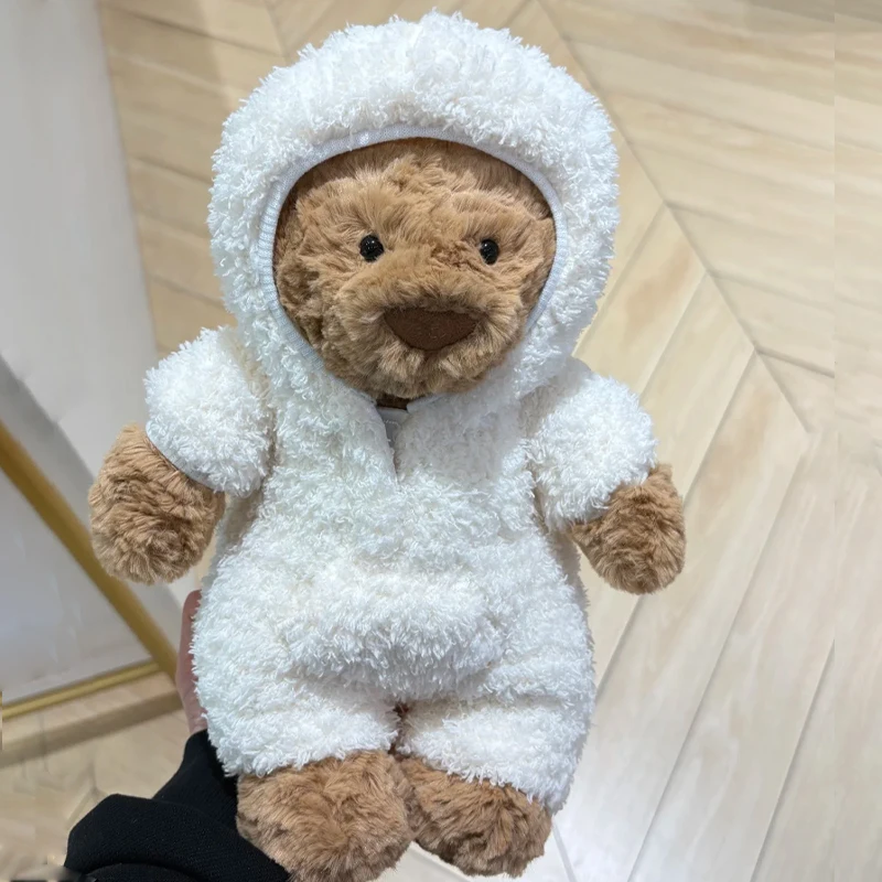 Cartoon Bodysuit Bathrobe Little Bear Light Brown Cute Stuffed Doll Soft And Comfortable Toys Outfit Change Doll Periphery Gifts
Cartoon Bodysuit Bathrobe Little Bear Light Brown Cute Stuffed Doll Soft And Comfortable Toys Outfit Change Doll Periphery Gifts