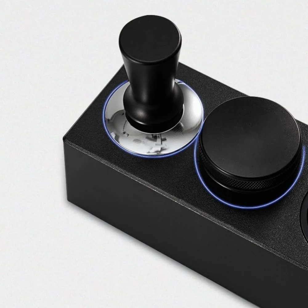 Universal 51/53/58mm Espresso Coffee Tamper Station 2 in 1 Non Slip Coffee Bar Stand ABS Coffee Tamper Base Cafe Supplies
Universal 51/53/58mm Espresso Coffee Tamper Station 2 in 1 Non Slip Coffee Bar Stand ABS Coffee Tamper Base Cafe Supplies