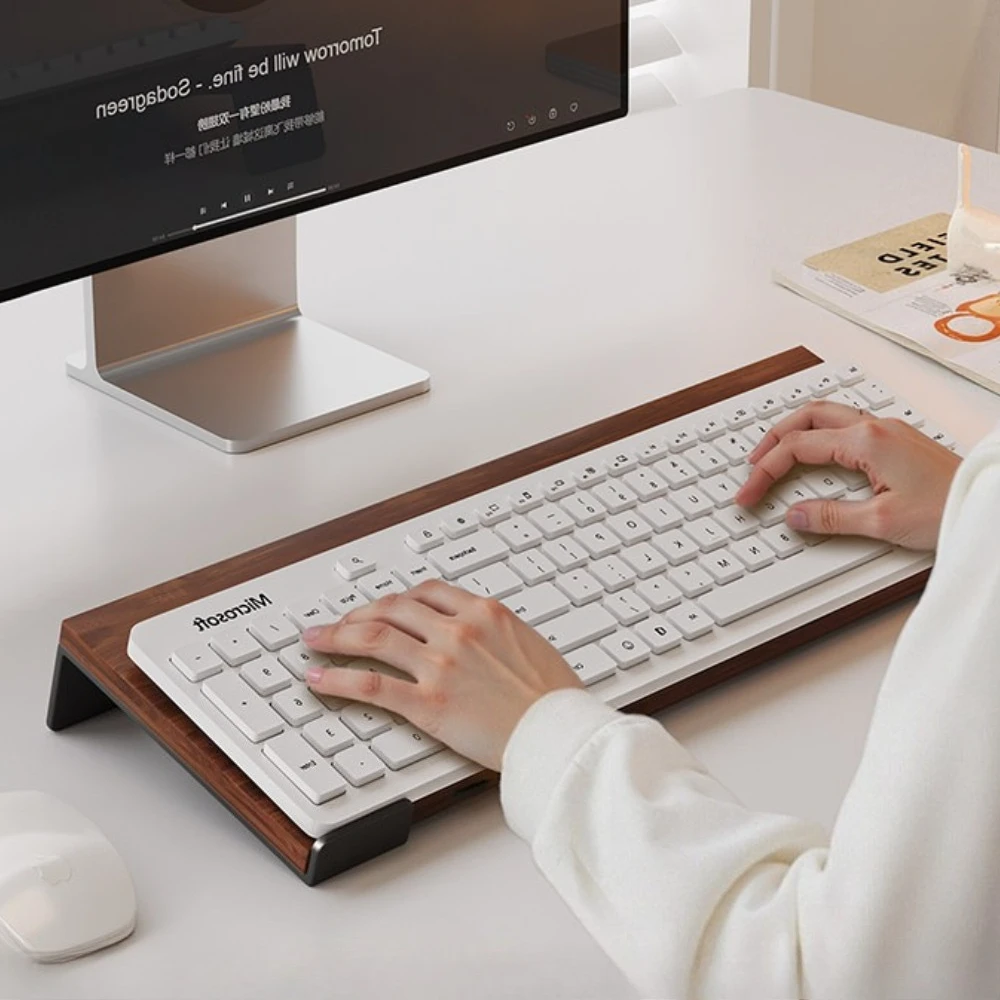 Keyboard Riser with Tilted Angle, Floating Invisible Cooling Shelf for Desktop, Ergonomic Acrylic Stand for Mech Keyboard, Clear
Keyboard Riser with Tilted Angle, Floating Invisible Cooling Shelf for Desktop, Ergonomic Acrylic Stand for Mech Keyboard, Clear