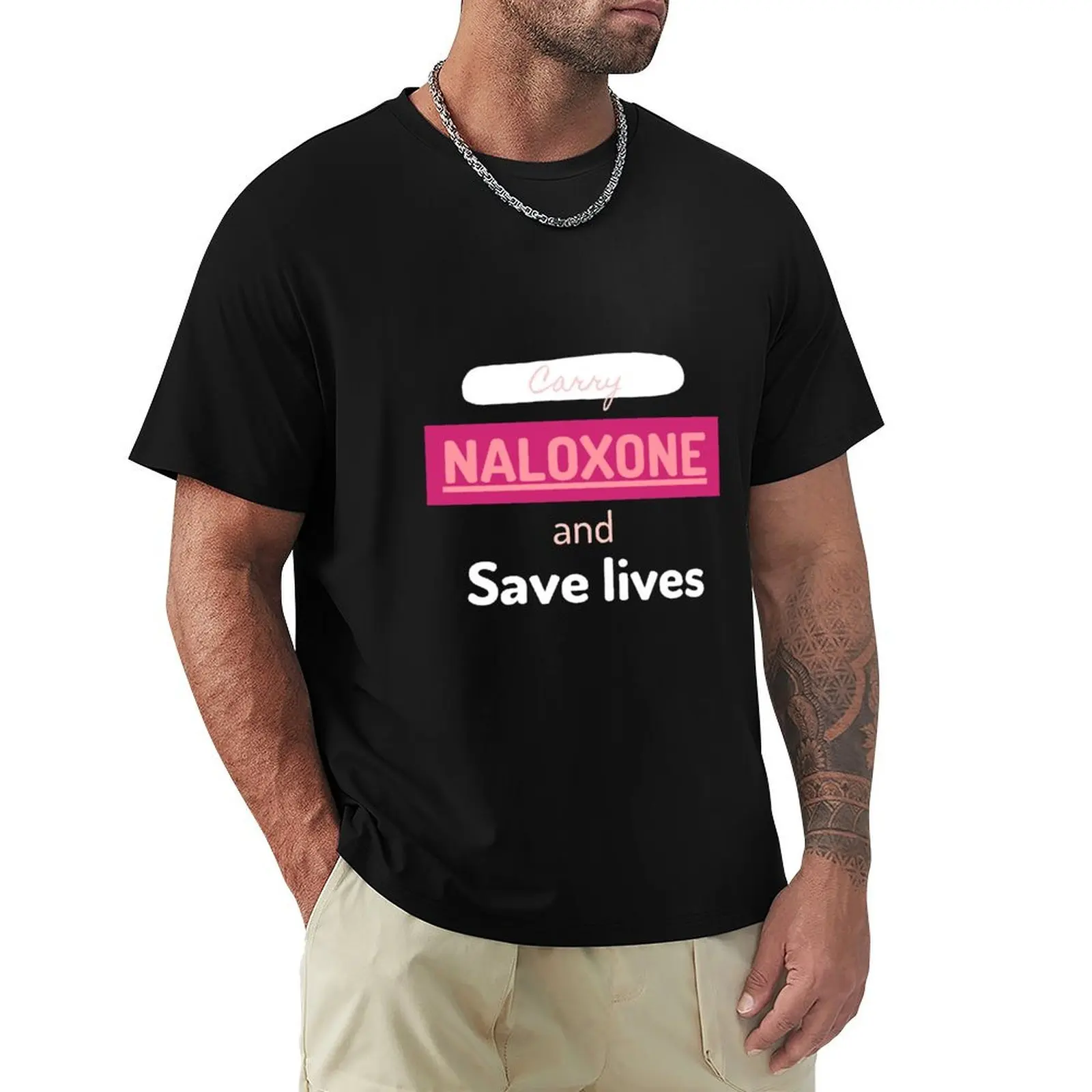 Carry Naloxone and Save Lives T-Shirt plus size clothes oversizeds clothes for men
Carry Naloxone and Save Lives T-Shirt plus size clothes oversizeds clothes for men