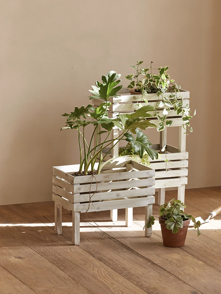 Indoor Balcony Wooden Multi-layer Plant Stand Flower Pot Rack Decorative Shelf Real Wood Floor-standing Plant Holder
Indoor Balcony Wooden Multi-layer Plant Stand Flower Pot Rack Decorative Shelf Real Wood Floor-standing Plant Holder