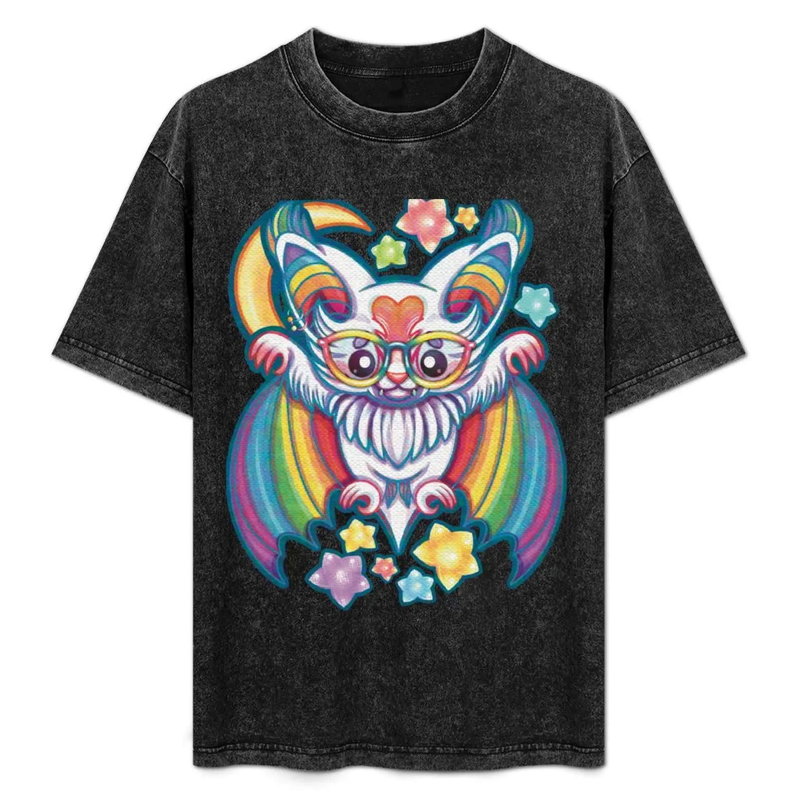 Rainbow Candy Pride Bat by hyasynth T-Shirt
Rainbow Candy Pride Bat by hyasynth T-Shirt