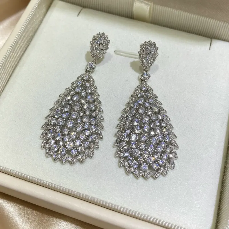 Bilincolor Luxury Blue Oval Women Evening Earring
Bilincolor Luxury Blue Oval Women Evening Earring