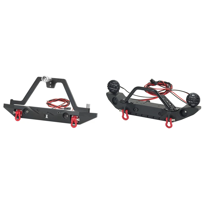 Металлический бампер со светодиодными лампами для 1/10 RC Crawler Axial SCX10 90046 SCX10 III AXI03007 TRAXXAS TRX4
Металлический бампер со светодиодными лампами для 1/10 RC Crawler Axial SCX10 90046 SCX10 III AXI03007 TRAXXAS TRX4
