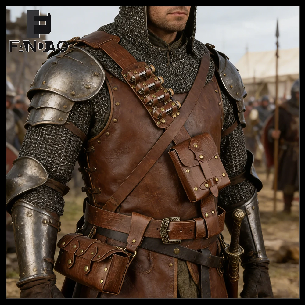 Tactical Medieval Armed Belt Retro Leather Mini Storage Waist Bag Retro Punk Fanny Packs Halloween Party Cosplay Stage Costumes
Tactical Medieval Armed Belt Retro Leather Mini Storage Waist Bag Retro Punk Fanny Packs Halloween Party Cosplay Stage Costumes