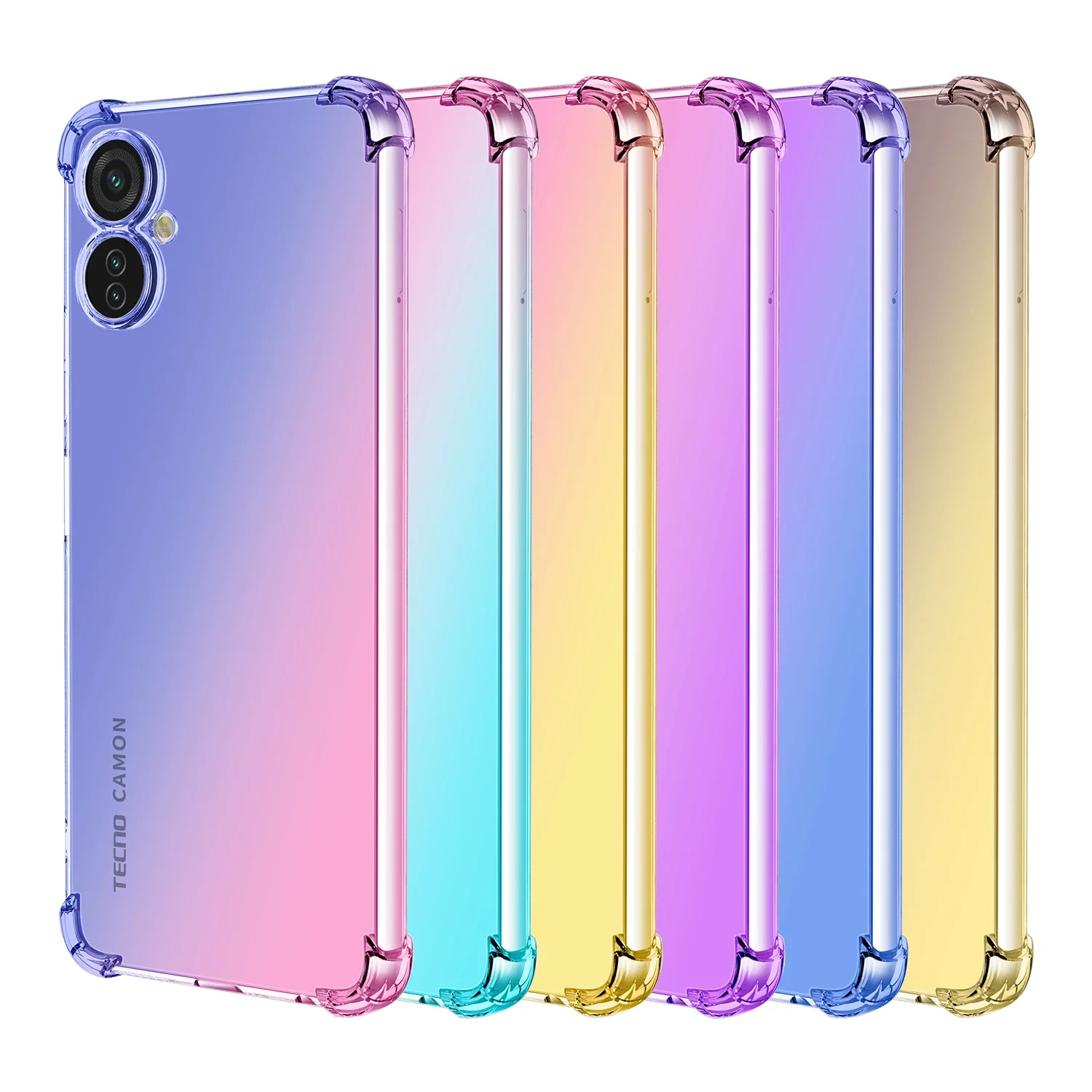 For Tecno Camon 19 Neo Camon 18P 17 16 15 Pro Phone Case Clear Cute Gradient Slim Anti Scratch Flexible TPU Shockproof Cover
For Tecno Camon 19 Neo Camon 18P 17 16 15 Pro Phone Case Clear Cute Gradient Slim Anti Scratch Flexible TPU Shockproof Cover