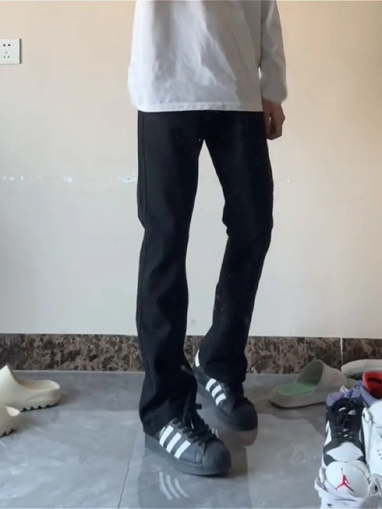 Мужские джинсы Cleanfit Bla Fce с подкладкой, приталенные, прямого кроя, в американском стиле, коллекция весна-осень, молодежный модный тренд
Мужские джинсы Cleanfit Bla Fce с подкладкой, приталенные, прямого кроя, в американском стиле, коллекция весна-осень, молодежный модный тренд