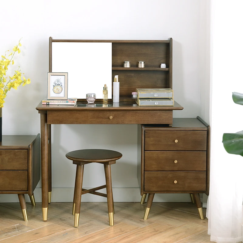 Modern Simple Light Luxury Dressing Table Bedroom Storage Cabinet Solid Wood Ins Style Full Small Nordic Retractable Furniture
Modern Simple Light Luxury Dressing Table Bedroom Storage Cabinet Solid Wood Ins Style Full Small Nordic Retractable Furniture