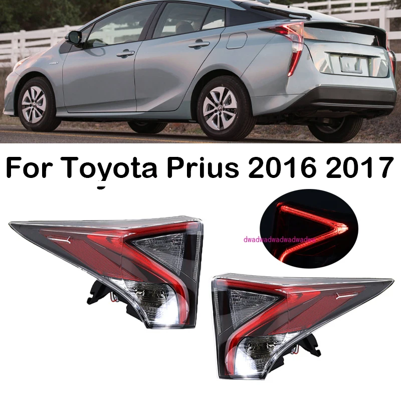 For Toyota Prius 2016 2017 Car Rear Tail Light Turn Signal Light Stop Brake Parking Lamp Driving Light 81550-47291 81561-47281
For Toyota Prius 2016 2017 Car Rear Tail Light Turn Signal Light Stop Brake Parking Lamp Driving Light 81550-47291 81561-47281