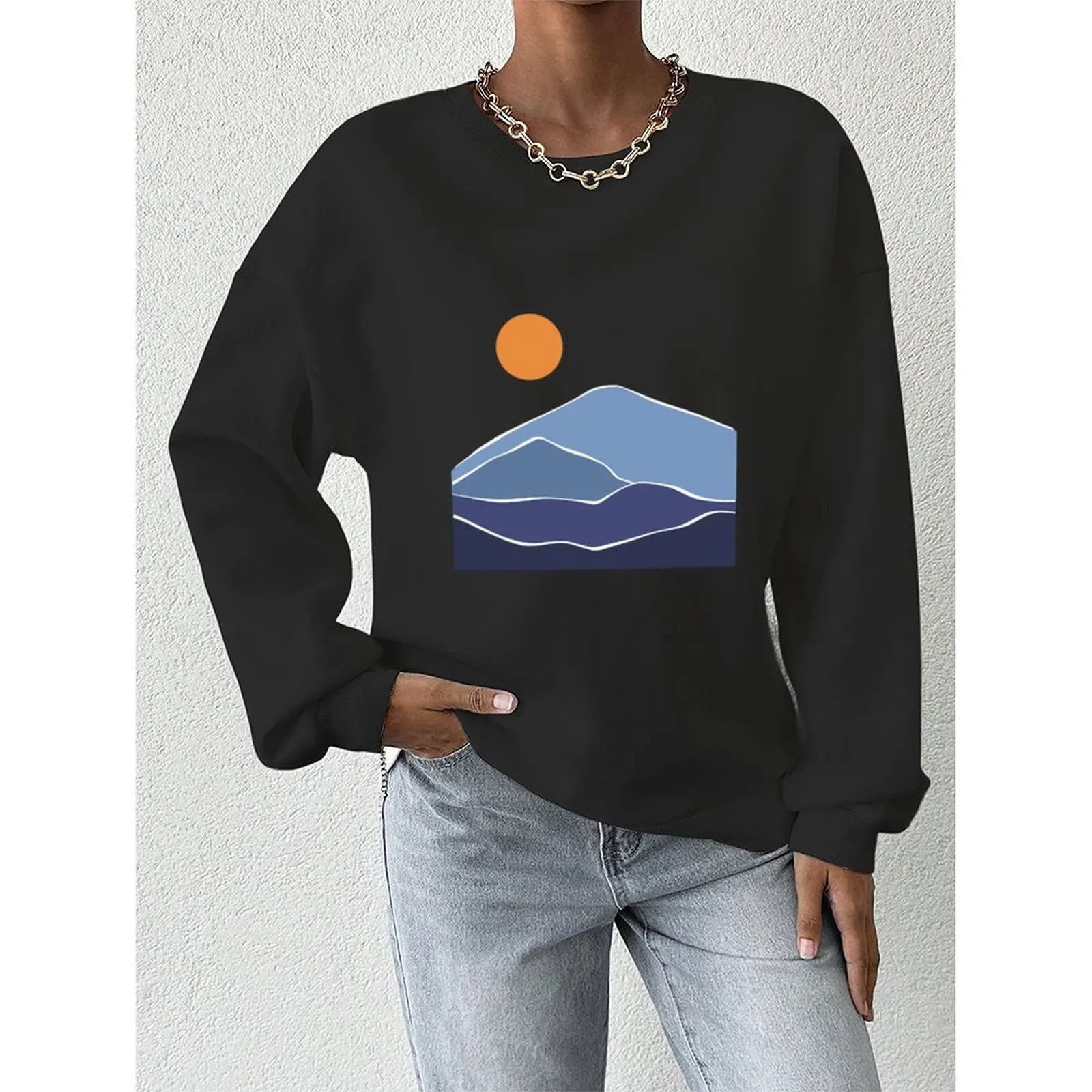 Women's Sweatshirts O-Neck Loose Casual Sports Pullovers Comfortable Velvet Long Sleeve Sweater Winter Woman Clothes 2025
Women's Sweatshirts O-Neck Loose Casual Sports Pullovers Comfortable Velvet Long Sleeve Sweater Winter Woman Clothes 2025