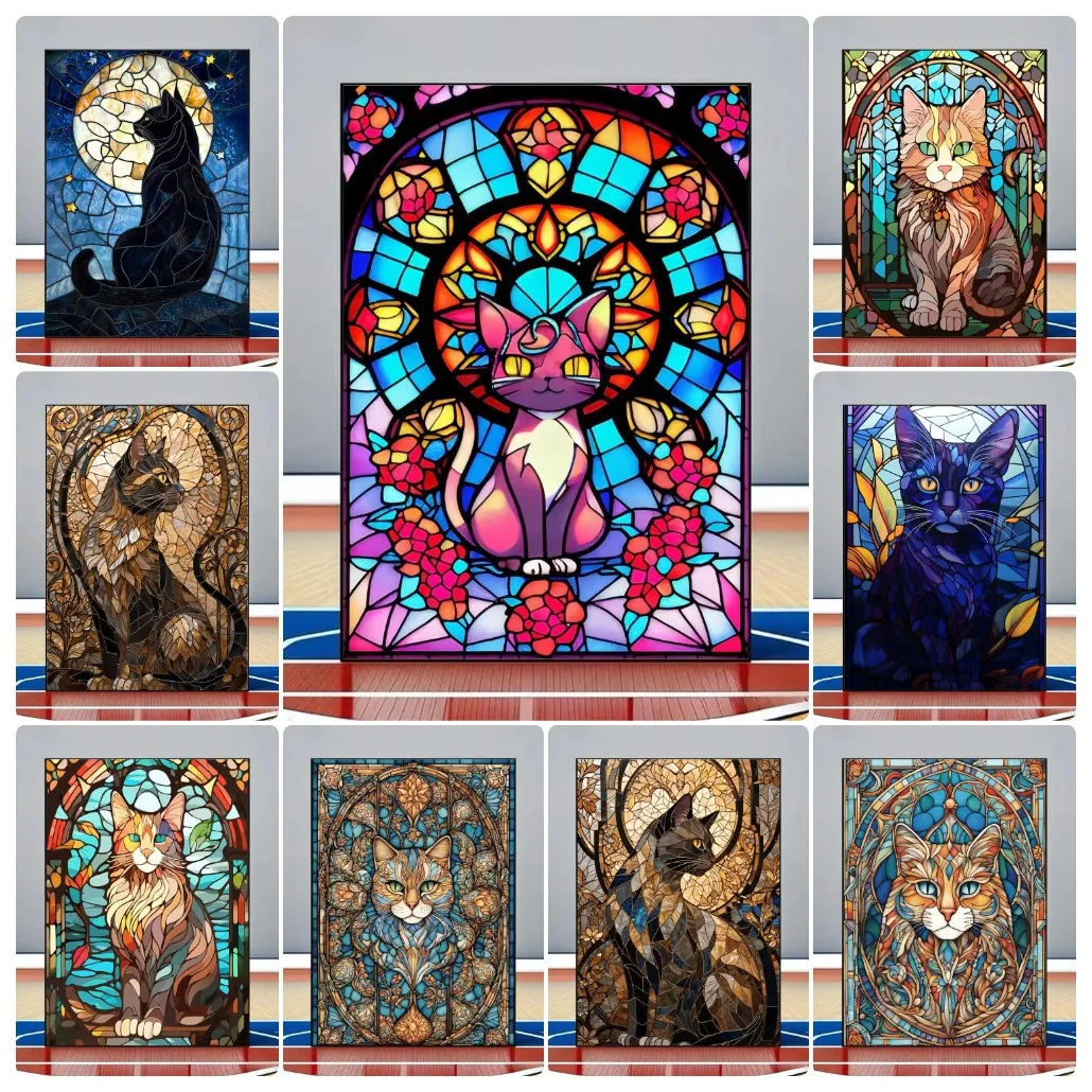 Jigsaw Puzzles stained glass cat Adults Puzzle Games Family Fun Puzzles Educational Toys reative Gifts for Teenagers and Adults
Jigsaw Puzzles stained glass cat Adults Puzzle Games Family Fun Puzzles Educational Toys reative Gifts for Teenagers and Adults