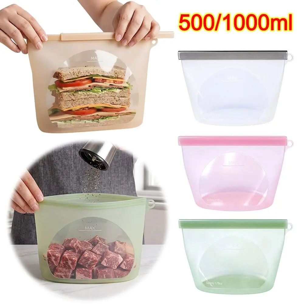 Silicone Food Preservation Bag Moisture-proof Fresh-keeping Food Packaging Bag Reusable Zip-Lock Design Fruit Freezer Seal Bag
Silicone Food Preservation Bag Moisture-proof Fresh-keeping Food Packaging Bag Reusable Zip-Lock Design Fruit Freezer Seal Bag