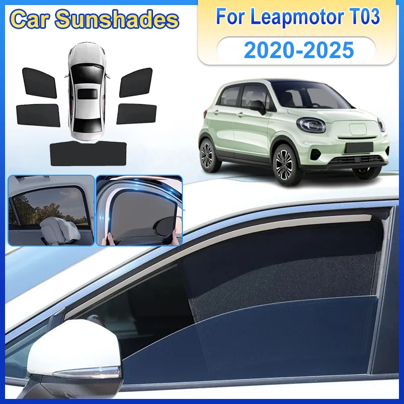 Car Mesh Sunshade For Leapmotor T03 2025 Accessories 2020-2024 Window Windshield Magnetic Visor Sun Curtain Cover Car Accessorie
Car Mesh Sunshade For Leapmotor T03 2025 Accessories 2020-2024 Window Windshield Magnetic Visor Sun Curtain Cover Car Accessorie