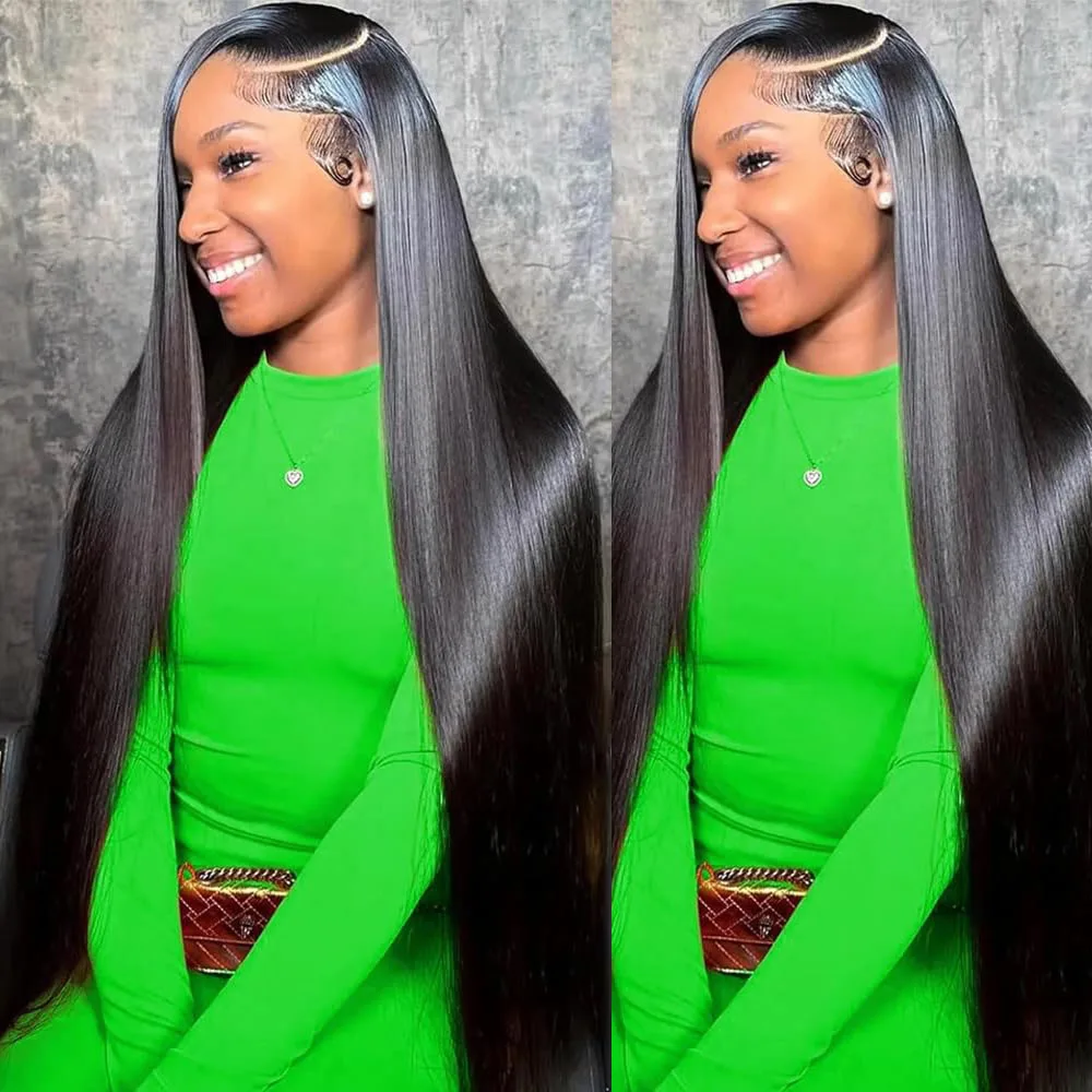 13x4 13x6 HD Bone Straight 40 Inch Lace Front Wigs Transparent Lace Frontal Wig For Black Women Human Hair Pre Plucked Lace Wigs
13x4 13x6 HD Bone Straight 40 Inch Lace Front Wigs Transparent Lace Frontal Wig For Black Women Human Hair Pre Plucked Lace Wigs