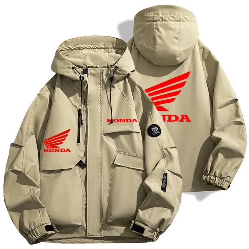 Honda Racing Jacket - Men's and Women's Windproof and Waterproof Hooded Jacket with Multiple Pockets and Zipper for Outdoor Use
Honda Racing Jacket - Men's and Women's Windproof and Waterproof Hooded Jacket with Multiple Pockets and Zipper for Outdoor Use