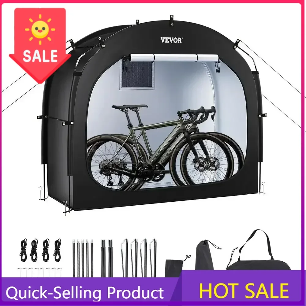 BestsellerBestsellerOutdoor Bike Storage Tent for 1-2 Bikes: Waterproof, Ventilated, Easy Install with High-Strength Fiberglass
BestsellerBestsellerOutdoor Bike Storage Tent for 1-2 Bikes: Waterproof, Ventilated, Easy Install with High-Strength Fiberglass